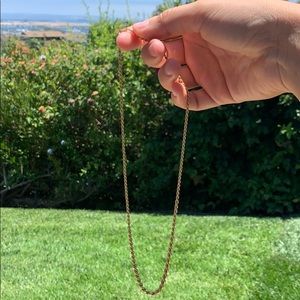 10k real gold chain necklace 10 karat never worn